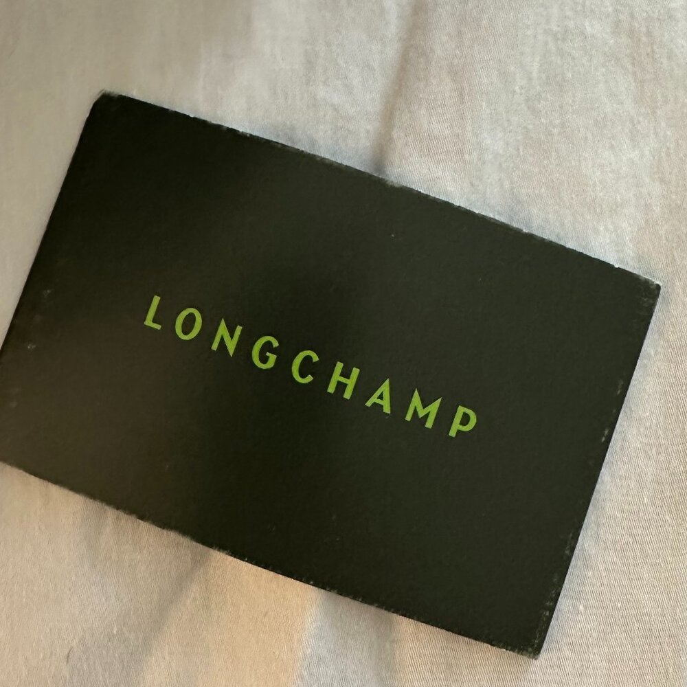 Longchamp Le Pliage City L Tote Bag - Leather - Navy - Picture 5 of 5